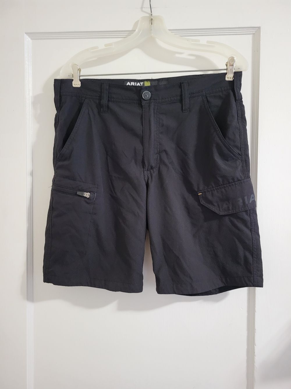 Ariat® Men's Rebar Workflow Ultralight Black Shorts